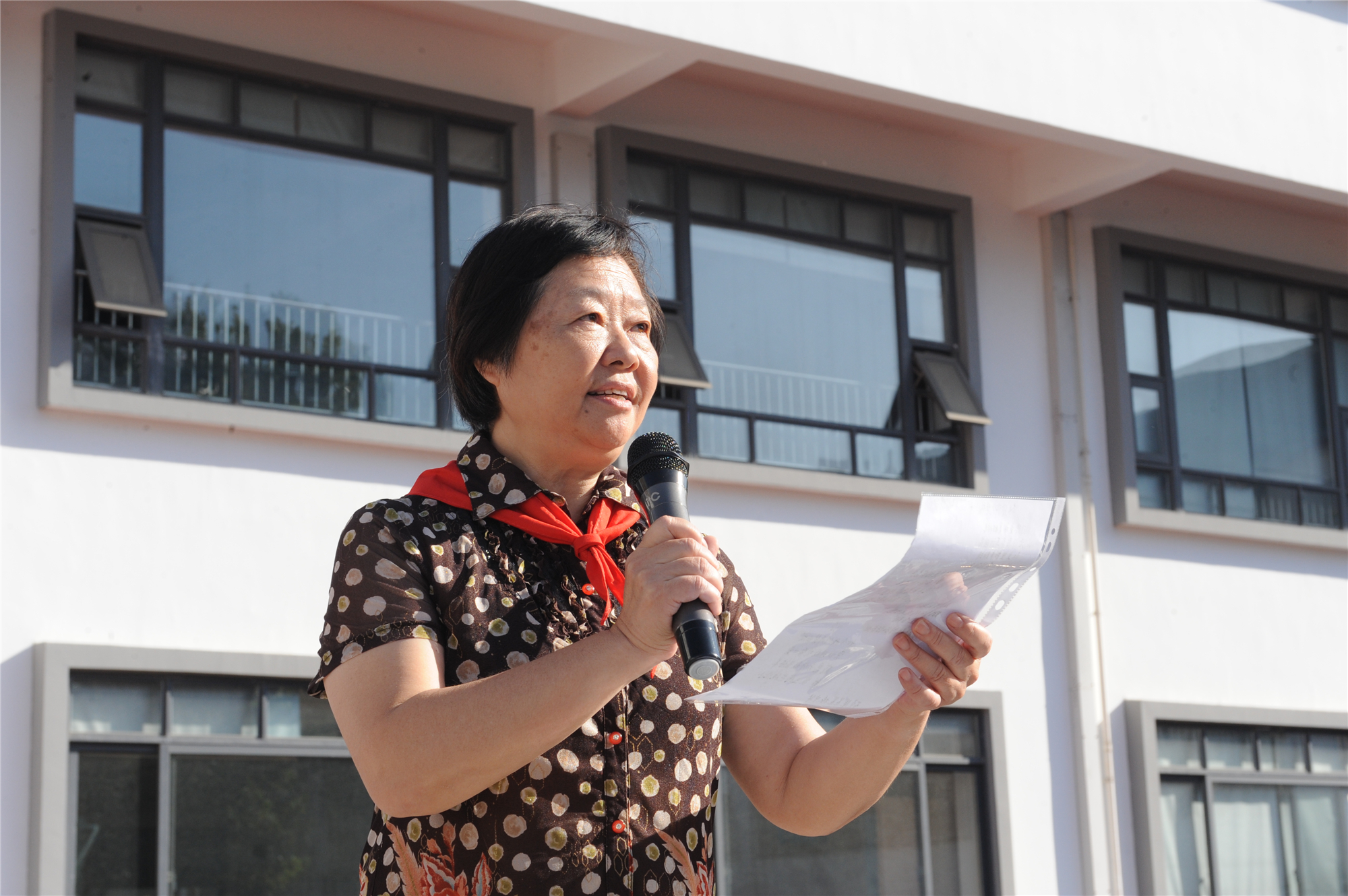 同升一面旗 共祝祖国好-苏州市沧浪实验小学校